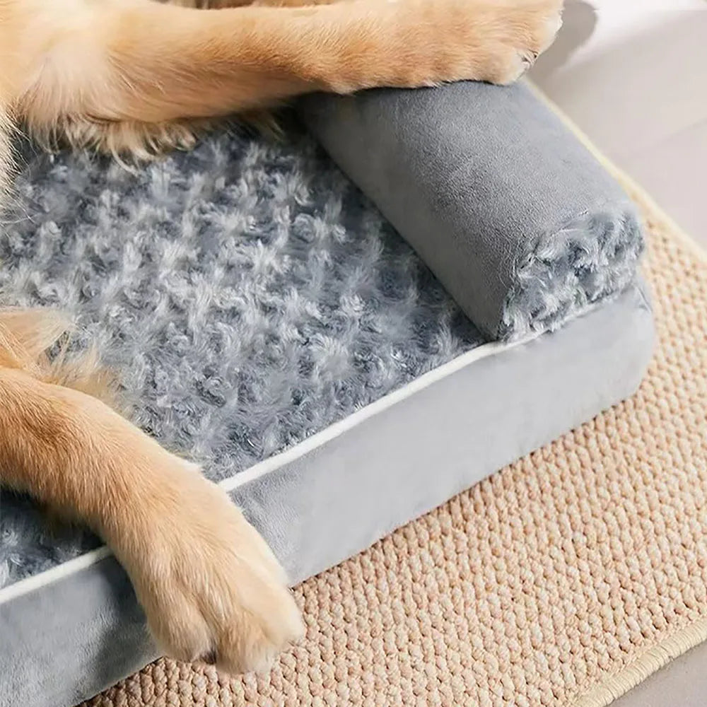 🐾 Hondenmand met traagschuim – waterdichte en wasbare luxe hondenmand voor middelgrote honden