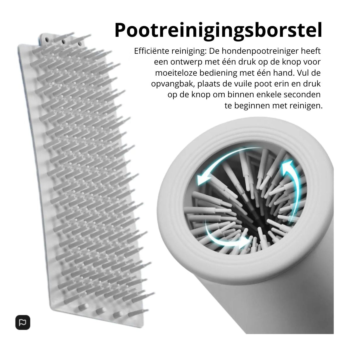 🐾 Automatische potenwasser voor honden en katten