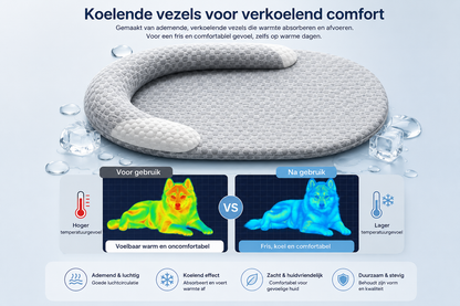 Pawlio ovaal verkoelend bed