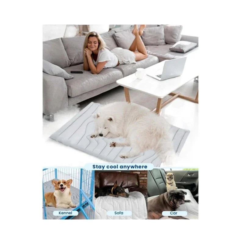 🐾 Pawlio draagbare koelmat voor honden & puppy's