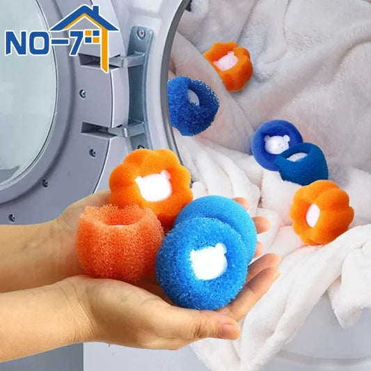 🐾 Wasballen voor dierenharen – herbruikbare pluizenvangers voor wasmachine