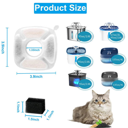 🐾 Superstille drinkfontein voor huisdieren – automatische waterfontein met filter