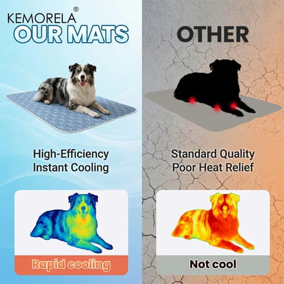 Pawlio zomerse koelmat voor honden en katten – Koele vezelstof