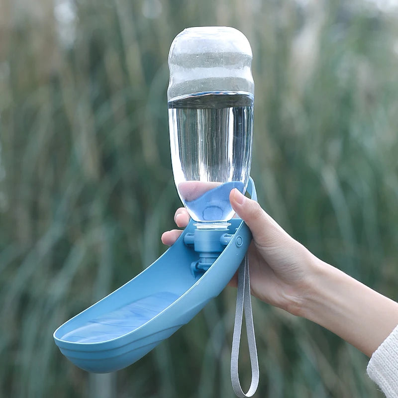 🐾 Draagbare waterfles voor honden – opvouwbare drinkfles voor wandelen en reizen