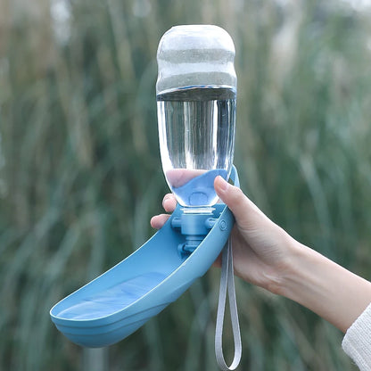 🐾 Draagbare waterfles voor honden – opvouwbare drinkfles voor wandelen en reizen