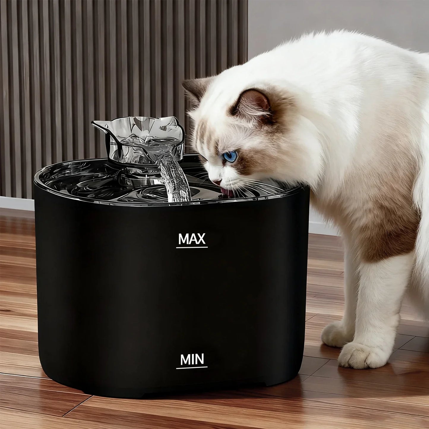 🐾 Pawlio drinkfontein voor katten – 2,2L USB elektrisch, stil & automatisch met filter