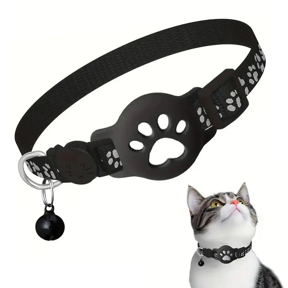 🐾 GPS-halsband voor katten – realtime tracker met reflecterende en waterdichte anti-verlies functie
