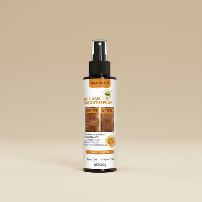 🐾 Hydraterende verzorgingsspray voor honden en katten – zachte en glanzende vacht