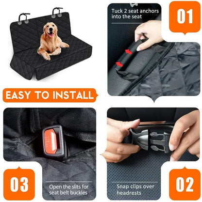 Pawlio autohangmat voor honden – Waterdicht, vuilafstotend & universeel passend