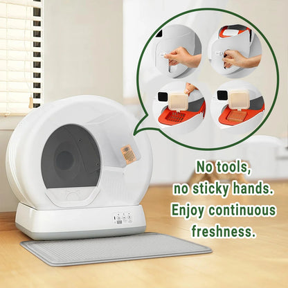 Pawlio deodorant navulling – Compatibel met PETKIT, Meowant & UBPET SC01/SC02