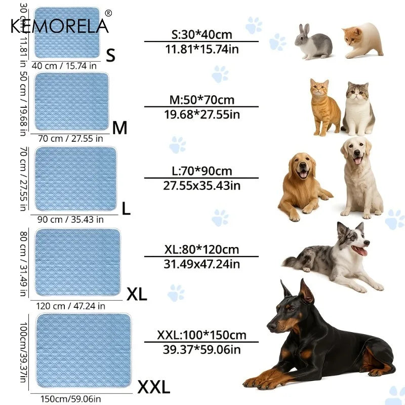 Pawlio zomerse koelmat voor honden en katten – Koele vezelstof