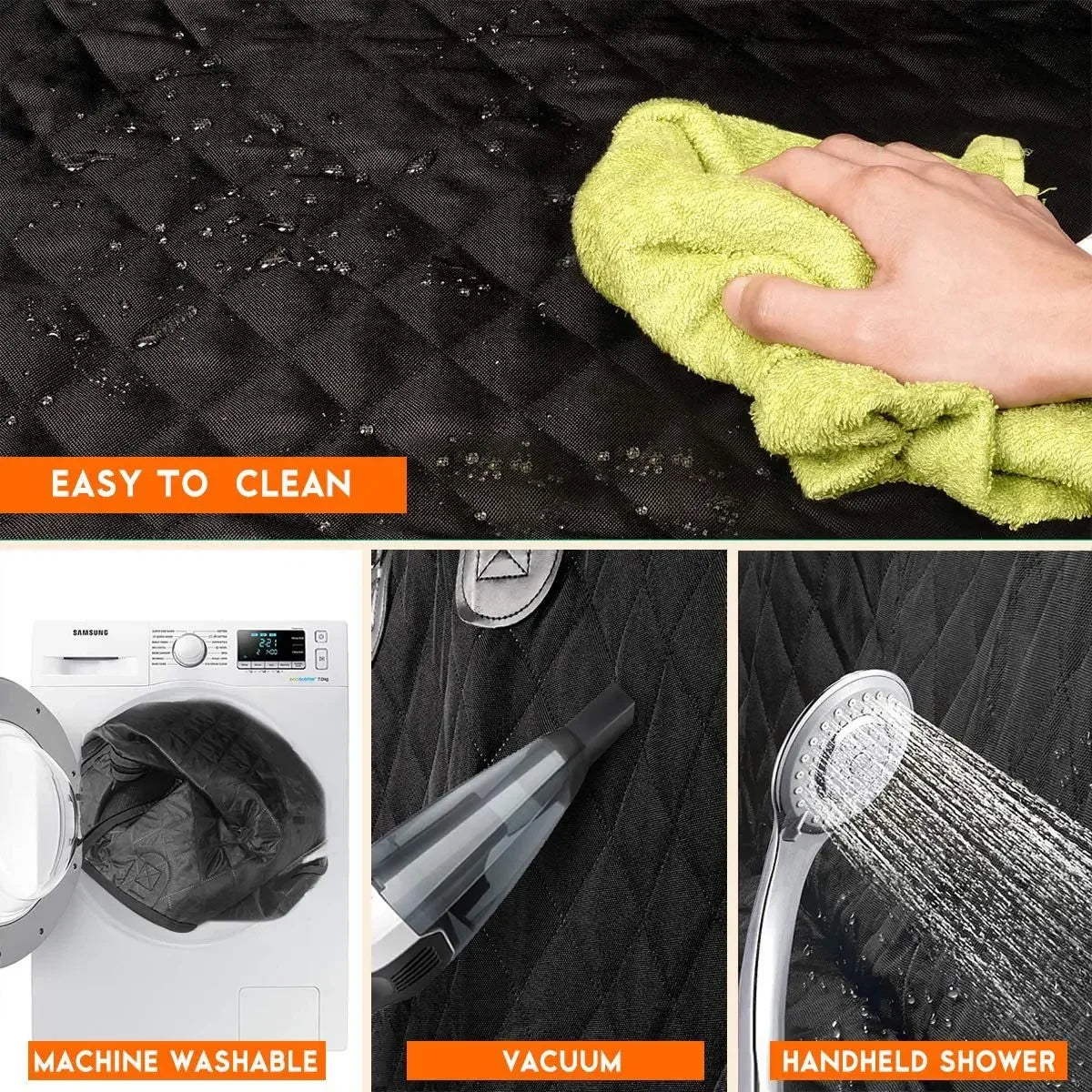 Pawlio autohangmat voor honden – Waterdicht, vuilafstotend & universeel passend