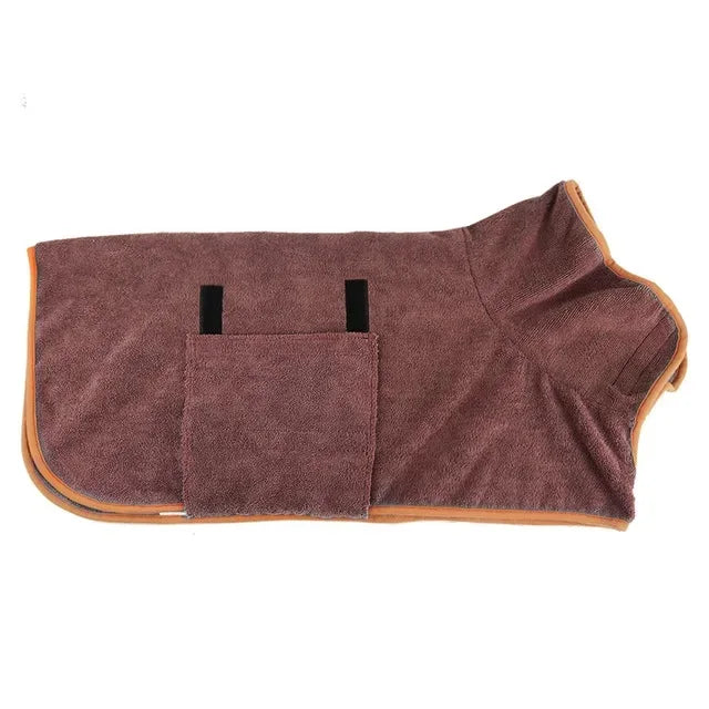 Pawlio hondenbadjas – Absorberende microvezel droogjas voor honden & katten