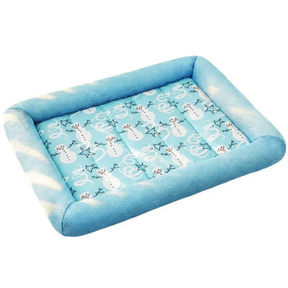 Pawlio zomer koelbed voor honden en katten – Ademend mesh bed met verhoogde rand