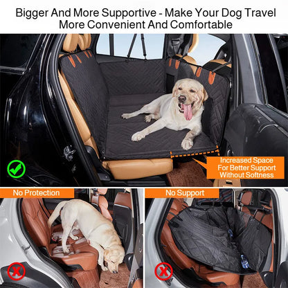 Pawlio autostoelhoes voor honden – Waterdicht, antislip & hangmatachtig achterbankkussen