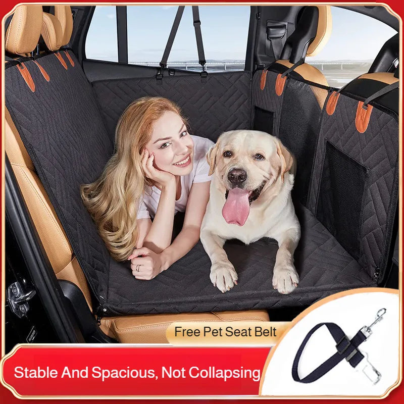 Pawlio autostoelhoes voor honden – Waterdicht, antislip & hangmatachtig achterbankkussen