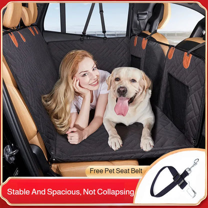 Pawlio autostoelhoes voor honden – Waterdicht, antislip & hangmatachtig achterbankkussen