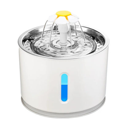 🐾 Pawlio drinkfontein voor katten – 3,2L roestvrij staal, USB, stil & slim met waterniveauvenster