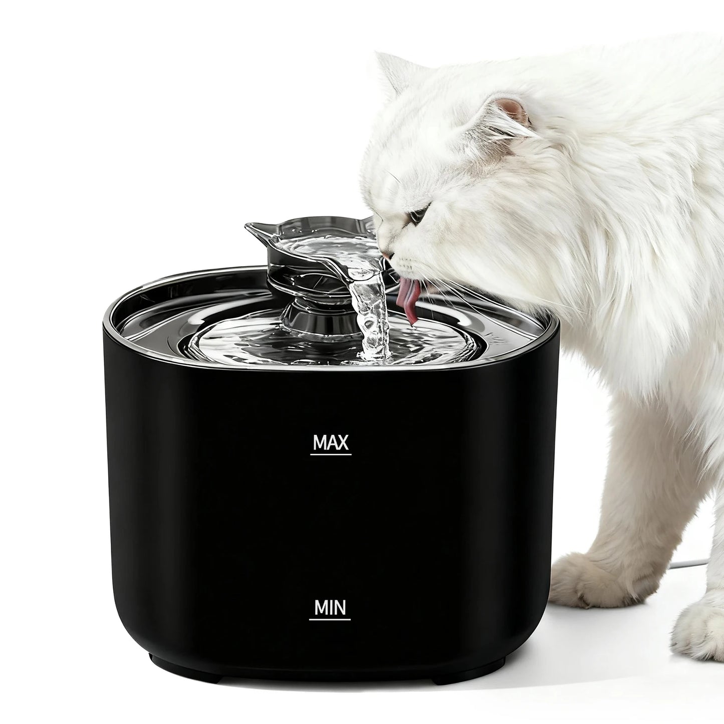 🐾 Pawlio drinkfontein voor katten – 2,2L USB elektrisch, stil & automatisch met filter