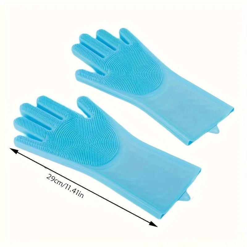🐾 Verzorgingshandschoenen voor honden en katten – zachte handschoen voor vachtverzorging en wassen