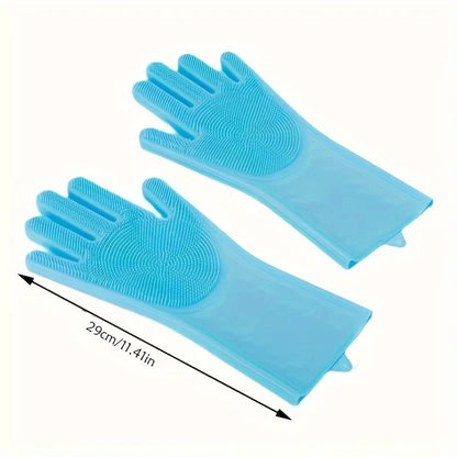 🐾 Verzorgingshandschoenen voor honden en katten – zachte handschoen voor vachtverzorging en wassen