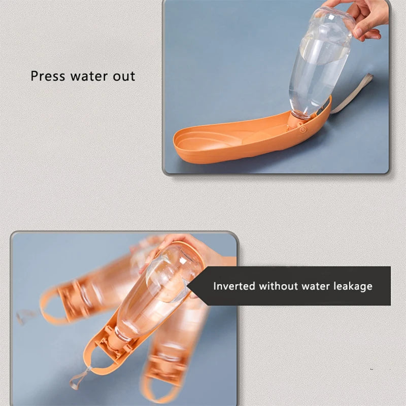 🐾 Draagbare waterfles voor honden – opvouwbare drinkfles voor wandelen en reizen