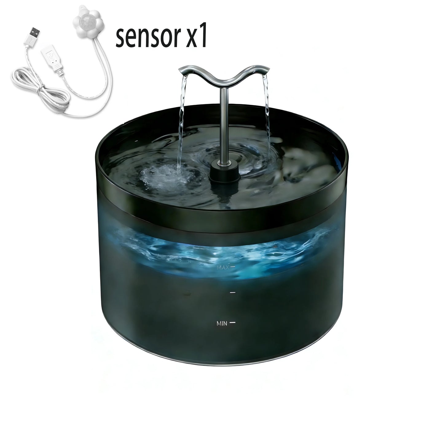 🐾 Superstille drinkfontein voor huisdieren – automatische waterfontein met filter