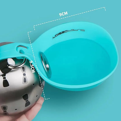 2-in-1 lekvrije drinkfles met drinkbak voor honden 🐾