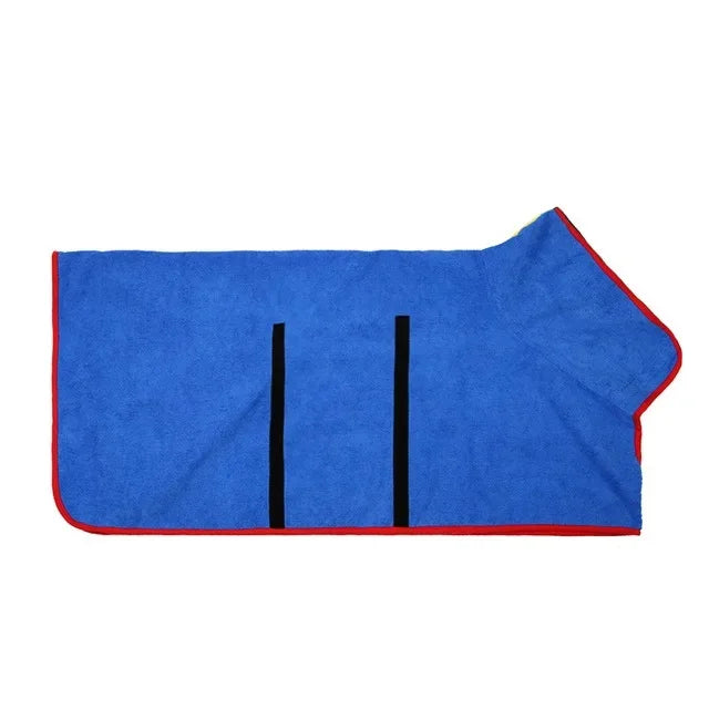 Pawlio hondenbadjas – Absorberende microvezel droogjas voor honden & katten