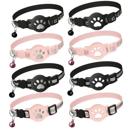 🐾 GPS-halsband voor katten – realtime tracker met reflecterende en waterdichte anti-verlies functie