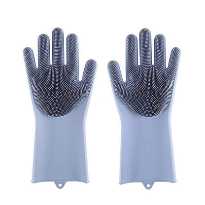 🐾 Verzorgingshandschoenen voor honden en katten – zachte handschoen voor vachtverzorging en wassen