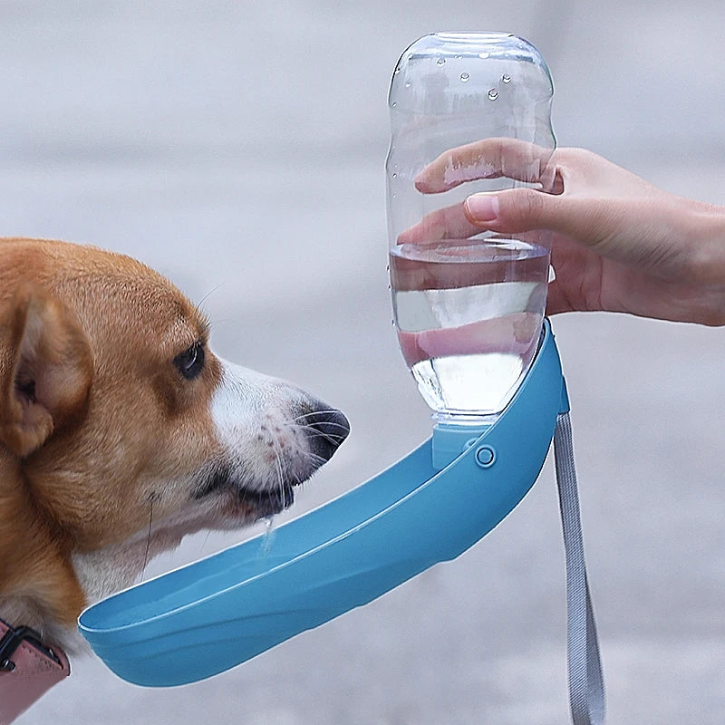 🐾 Draagbare waterfles voor honden – opvouwbare drinkfles voor wandelen en reizen