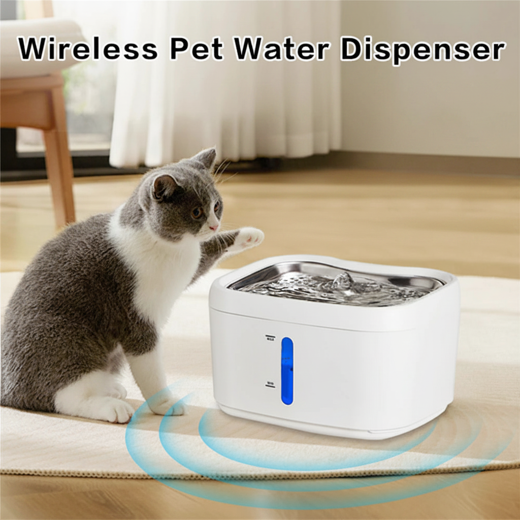 🐾 Pawlio smart waterdispenser – App-gestuurd drinkfontein voor katten & honden