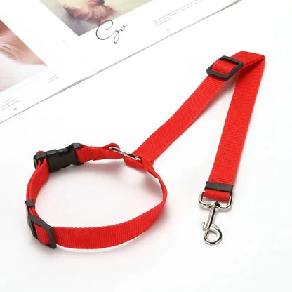 Pawlio autogordel voor honden & katten – Verstelbare nylon veiligheidsgordel