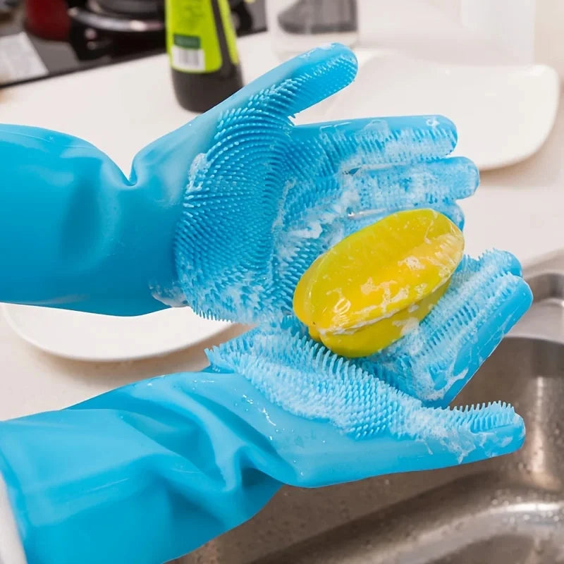 🐾 Verzorgingshandschoenen voor honden en katten – zachte handschoen voor vachtverzorging en wassen