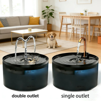 🐾 Superstille drinkfontein voor huisdieren – automatische waterfontein met filter