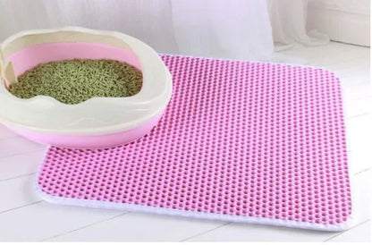 Pawlio kattenbakmat – Dubbellaags, waterdicht & antislip