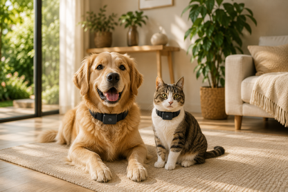 Pawlio 4G GPS-tracker voor honden met realtime locatie en wereldwijde dekking