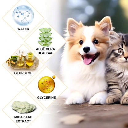 🐾 Hydraterende honden -en katten shampoo – Zachte reiniging en hydraterende verzorging voor een gezonde vacht